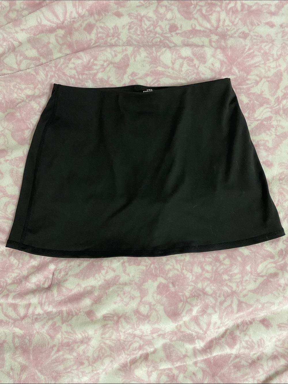 Mini Athletic Black Skort